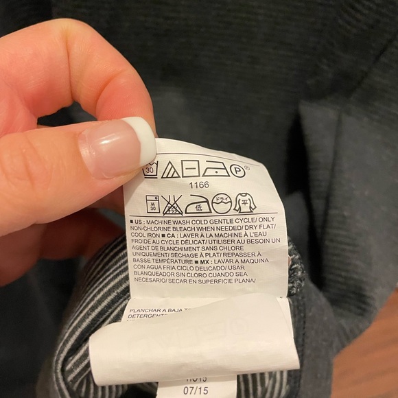 Old Navy Gray 3/4 Sleeve Dress Size Small - Picture 5 of 5